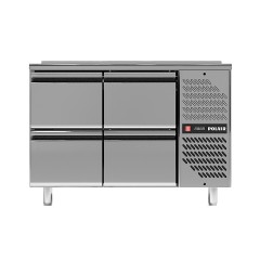 Стол холодильный POLAIR TM2GN-22-G с бортом