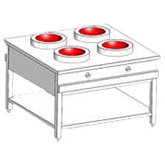 Плита индукционная WOK Heidebrenner ETK-I-W 761439