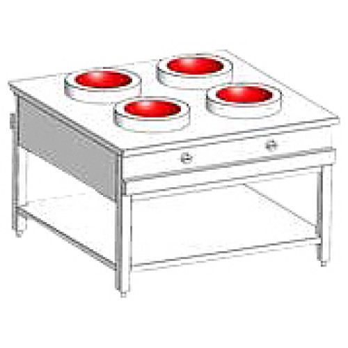 Плита индукционная WOK Heidebrenner ETK-I-W 761439