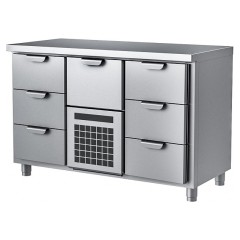 Стол холодильный HappyChef TC GH 3-CBR-3