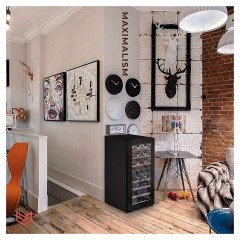 Винный шкаф MEYVEL MV33-KBF2