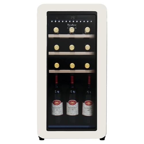 Винный шкаф TESLER CWC-188 IVORY слоновая кость