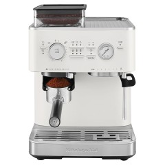 Эспрессо кофемашина полуавтоматическая KitchenAid 5KES6551EPL фарфорово-белая