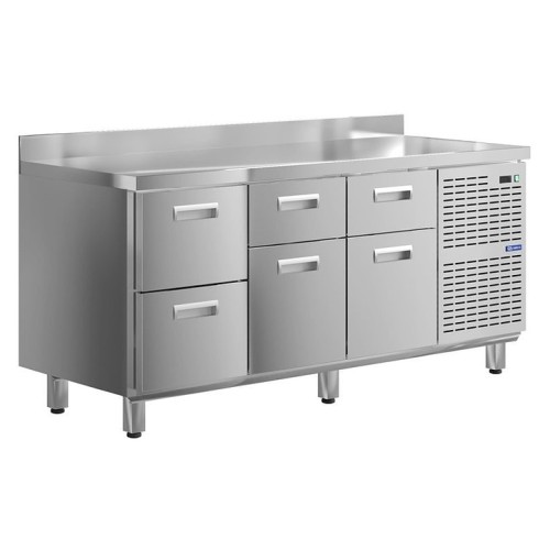 Стол холодильный KAYMAN КСХ-244/70 (6 ящиков)