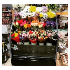 Горка холодильная для промоакций Lida PROMO Stella-mini-1 (1500х860х1300 мм) среднетемпературная круглая