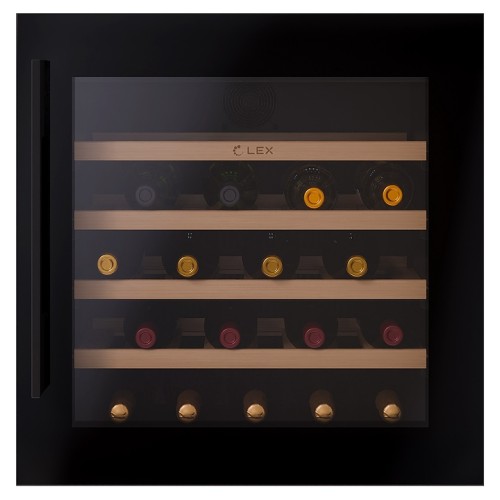 Винный шкаф Lex LWD6036BL черный