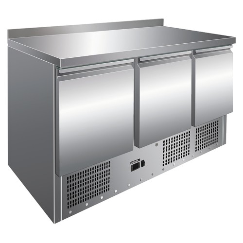 Стол холодильный Cooleq S903 TOP S/S с бортом