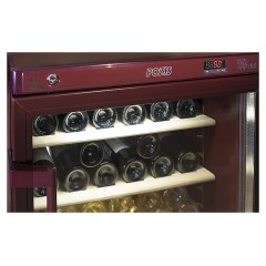 Винный шкаф POZIS ШВ-120, вишневый