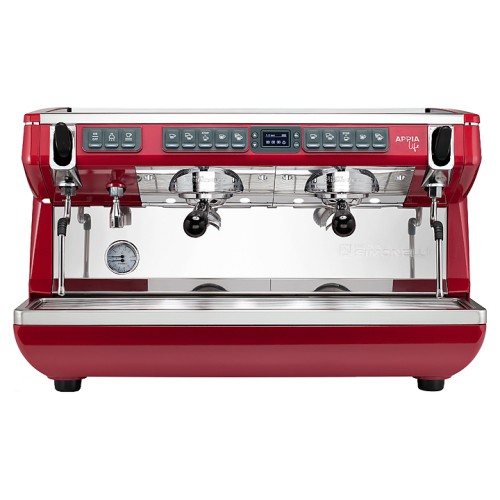 Кофемашина Nuova Simonelli Appia Life XT 2Gr красная, высокие группы, автомат