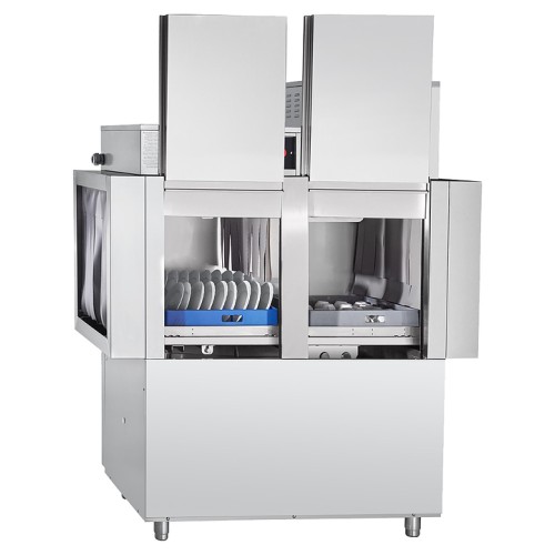 Туннельная посудомоечная машина Abat МПТ-1700-01 правая (колеса)