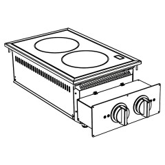 Плита индукционная встраиваемая Apach SLDI7I4