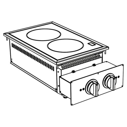 Плита индукционная встраиваемая Apach SLDI7I4