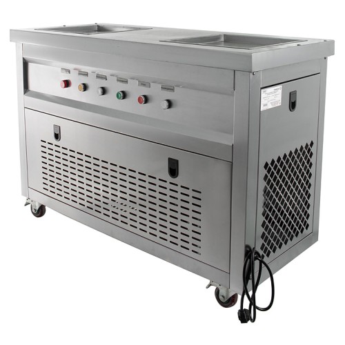 Фризер для жареного мороженого Foodatlas KCB-2F (стол для топпингов)