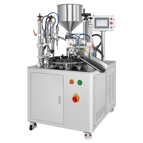 Фасовочно-упаковочная машина для туб полуавтоматическая Hualian HX-006