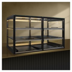 Витрина холодильная для салатов встраиваемая Finist AQUARIUM ВХВс-9/7/12 (2 полки с перфорацией)