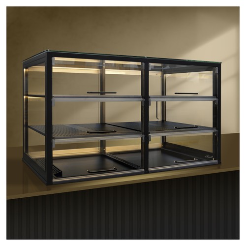 Витрина холодильная для салатов встраиваемая Finist AQUARIUM ВХВс-9/7/12 (2 полки с перфорацией)