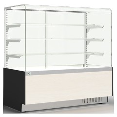 Витрина кондитерская CANARY 1300 гнутое стекло