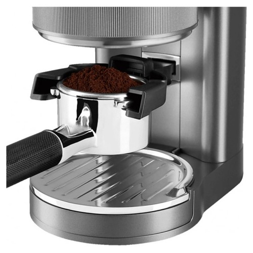 Кофемолка электрическая KitchenAid 5KCG8433EMS серебряный медальон