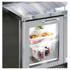 Стол холодильный для пиццы Finist СХСпц-700-2 (боковой холодильный агрегат)