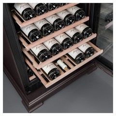 Винный шкаф MEYVEL MV163PRO-KBT2 Темный шоколад