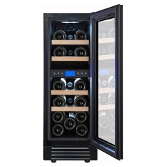 Винный шкаф Cellar Private CP017-2TBH черная дверь со скрытой рукояткой