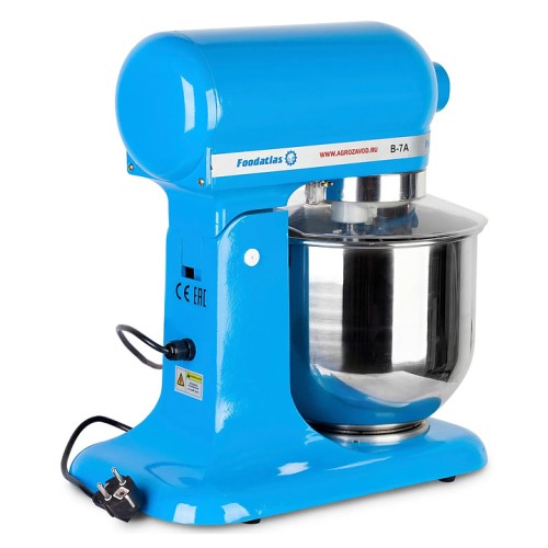 Миксер планетарный Foodatlas B-7A Eco голубой