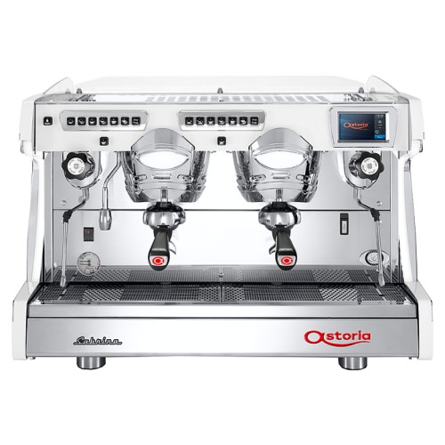 Кофемашина Astoria (C.M.A.) Sabrina SAE/2 высокие группы, дисплей, белая