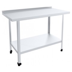 Стол разделочный ПищТех Стандарт СРОб-9/6С304НК-П с бортом