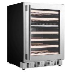 Винный шкаф Temptech Oslo OX60DX нерж. сталь