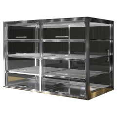 Витрина холодильная для салатов встраиваемая Finist AQUARIUM ВХВс-8/7/14 (3 полки - решетки нерж. сталь)