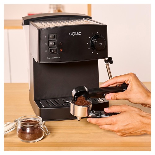 Кофеварка Solac Espresso 20 Black CE4482