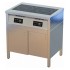 Плита индукционная ЦМИ ПИ-2ТДК 820 (820х600х870 мм) закрытая, двери-купе