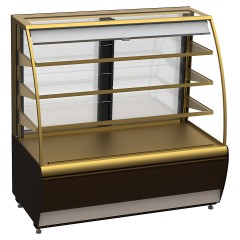 Витрина кондитерская Carboma K70 VM 1,3-2 Standard (ВХСв - 1,3д) (открытая)