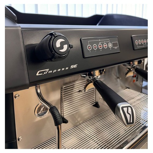 Кофемашина FIAMMA Compass 2 SЕ TС Black (автомат, 2 группы)