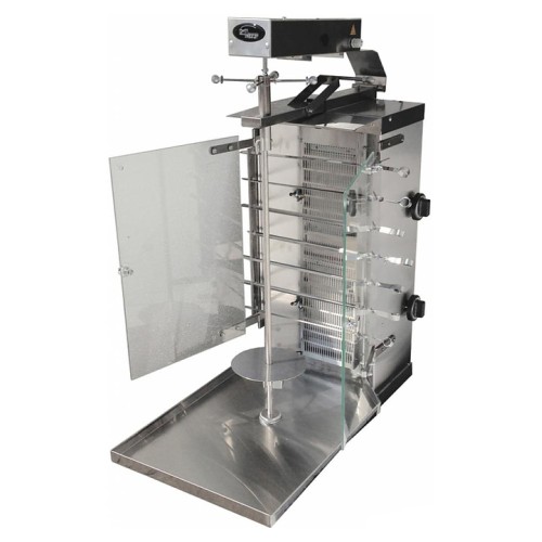 Гриль для шаурмы газовый Grill Master Ф2ШмГ с мотором и стеклянным экраном