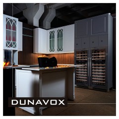 Винный шкаф Dunavox DX-74.230DB