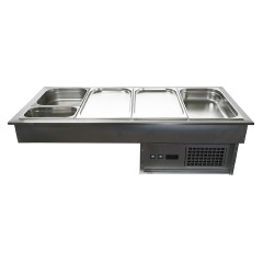 Витрина холодильная ТехноБалт 4 GN 1/1