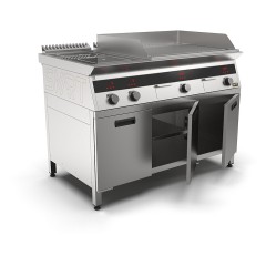 Плита индукционная комбинированная SMART INDUCTION K76-3KRRN (с грилем)