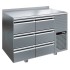 Стол холодильный POLAIR TM2GN-33-G с бортом