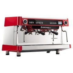 Кофемашина автоматическая Nuova Simonelli Nuova Aurelia VOL XT 2Gr 220V red+PID+high groups+LED+Group Display+Double wall steam wand