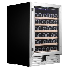 Винный шкаф Temptech Premium WPQ60SCS монотемпературный, нержавеющая сталь