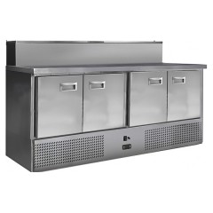 Стол холодильный для пиццы Finist СХСнпц-700-4 (10 GN 1/3 с крышкой)