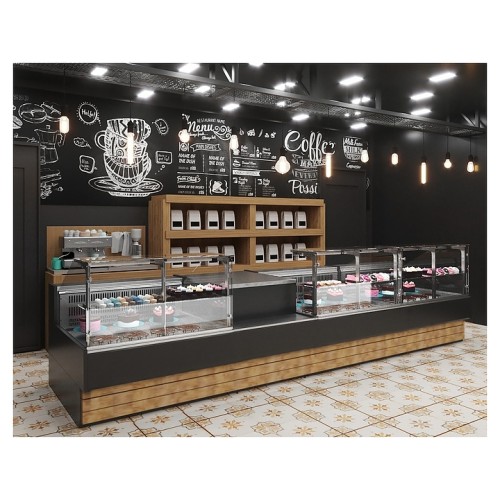 Витрина холодильная Lida K-2 Self SU (внутренний угол, 1400х1400х900 мм, выносной агрегат)