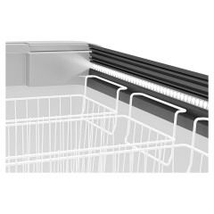 Ларь морозильный Frostor GELLAR FG 500 C V25 (алюминий) красный (R290)