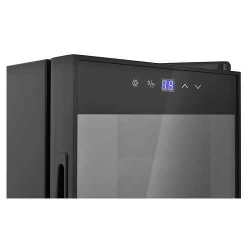 Винный шкаф Zugel ZTWF82B черный