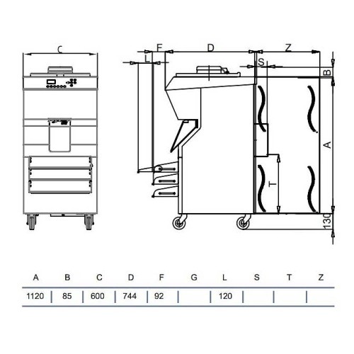 Фризер-кремоварка ROBOcream R151 MED W