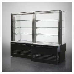 Напольная холодильная витрина Finist AIR DOUBLE AD-160-6-163 среднетемпературная