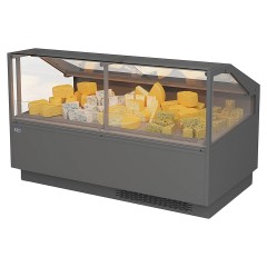 Витрина холодильная Levin DELLA Plug In 125 1250х1110х1180 мм (встроенный агрегат) без боковин