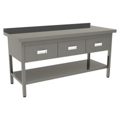 Стол производственный закрытый Restoinox СПЯ-17/7-БП