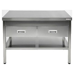 Стол производственный закрытый Restoinox СПЯ-12/6-П